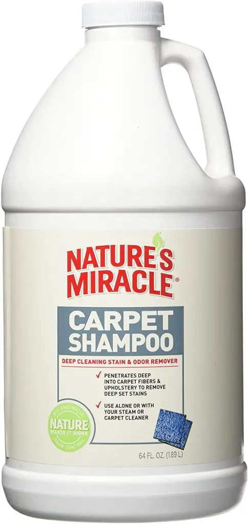 nature's miracle carpet shampoo 